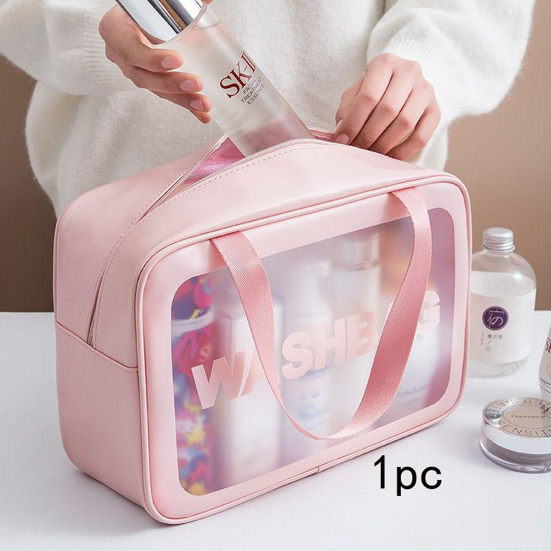 Косметичка Ins Style, супер популярная портативная дорожная косметичка, большая вместимость, водонепроницаемая косметичка для хранения туалетных принадлежностей 1pc Medium
Косметичка Ins Style, супер популярная портативная дорожная косметичка, большая вместимость, водонепроницаемая косметичка для хранения туалетных принадлежностей 1pc Medium