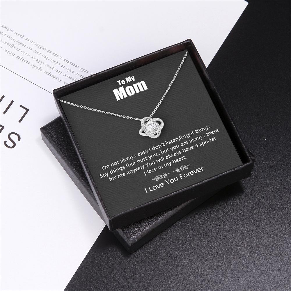 Four-Leaf Clover Hollowed Necklace: Light Luxury Mother s Day Gift Set.
Four-Leaf Clover Hollowed Necklace: Light Luxury Mother s Day Gift Set.