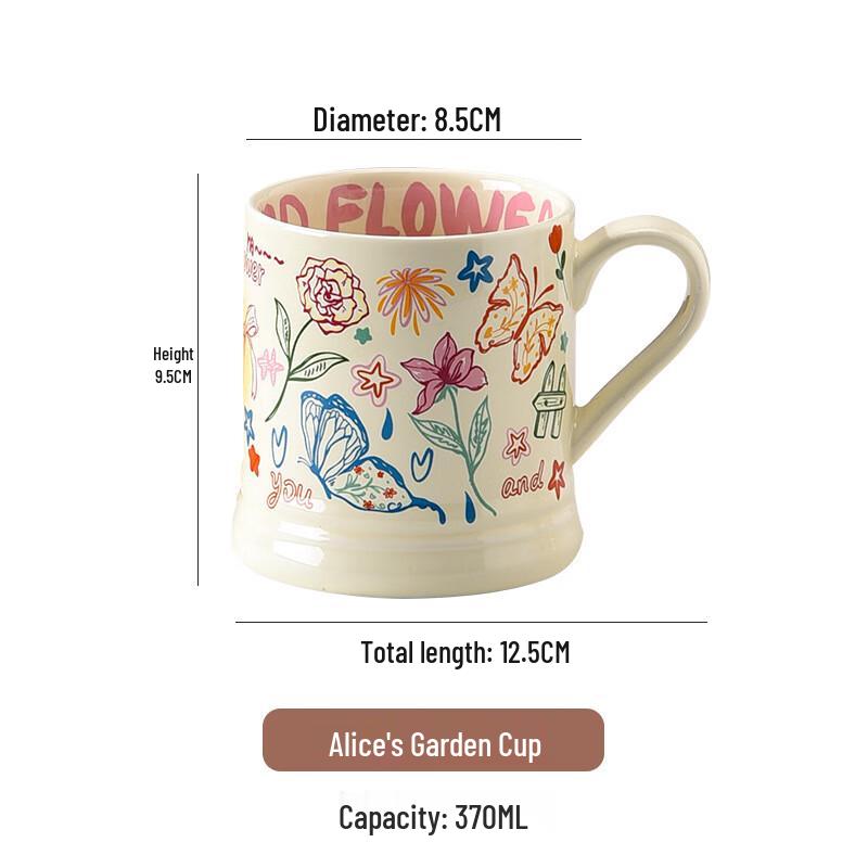 Shangqi French Style Ceramic Mug
Shangqi French Style Ceramic Mug