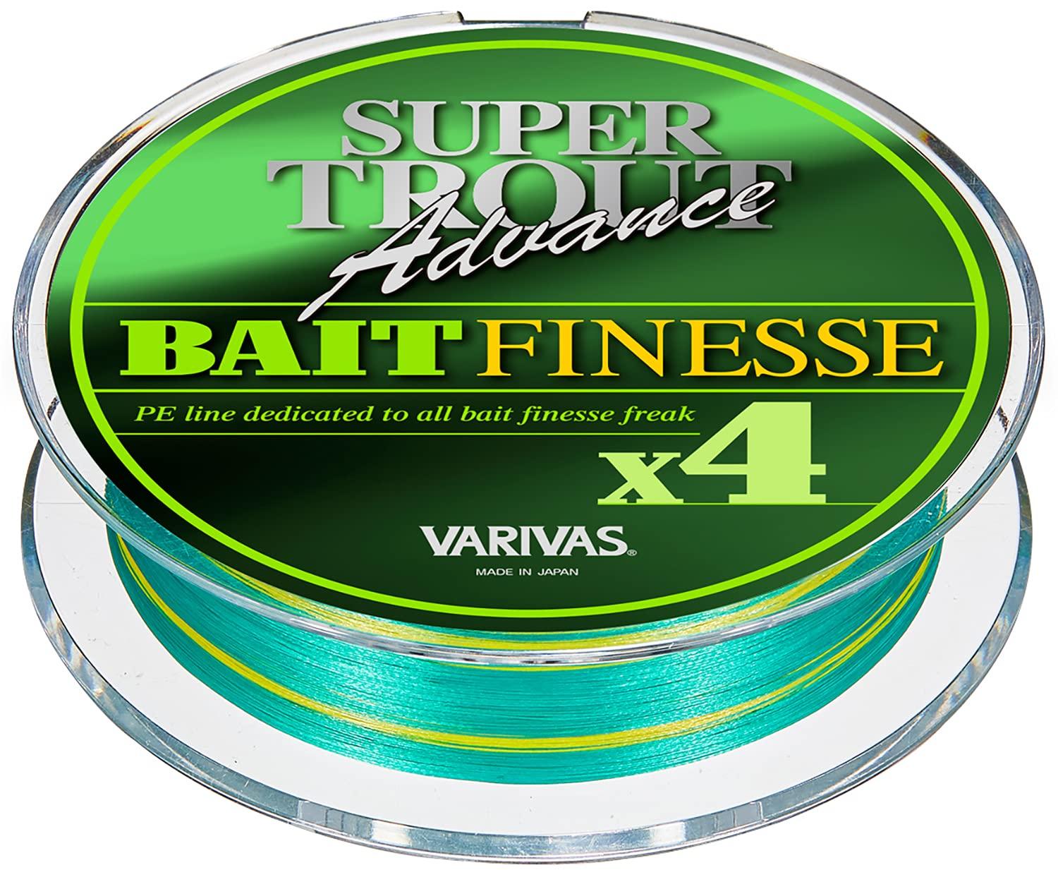 Varibas Super Trout Advanced Bait Finesse PEX4 100M Светло-зеленый Светло-желтый Нет. 0,5 +
Varibas Super Trout Advanced Bait Finesse PEX4 100M Светло-зеленый Светло-желтый Нет. 0,5 +