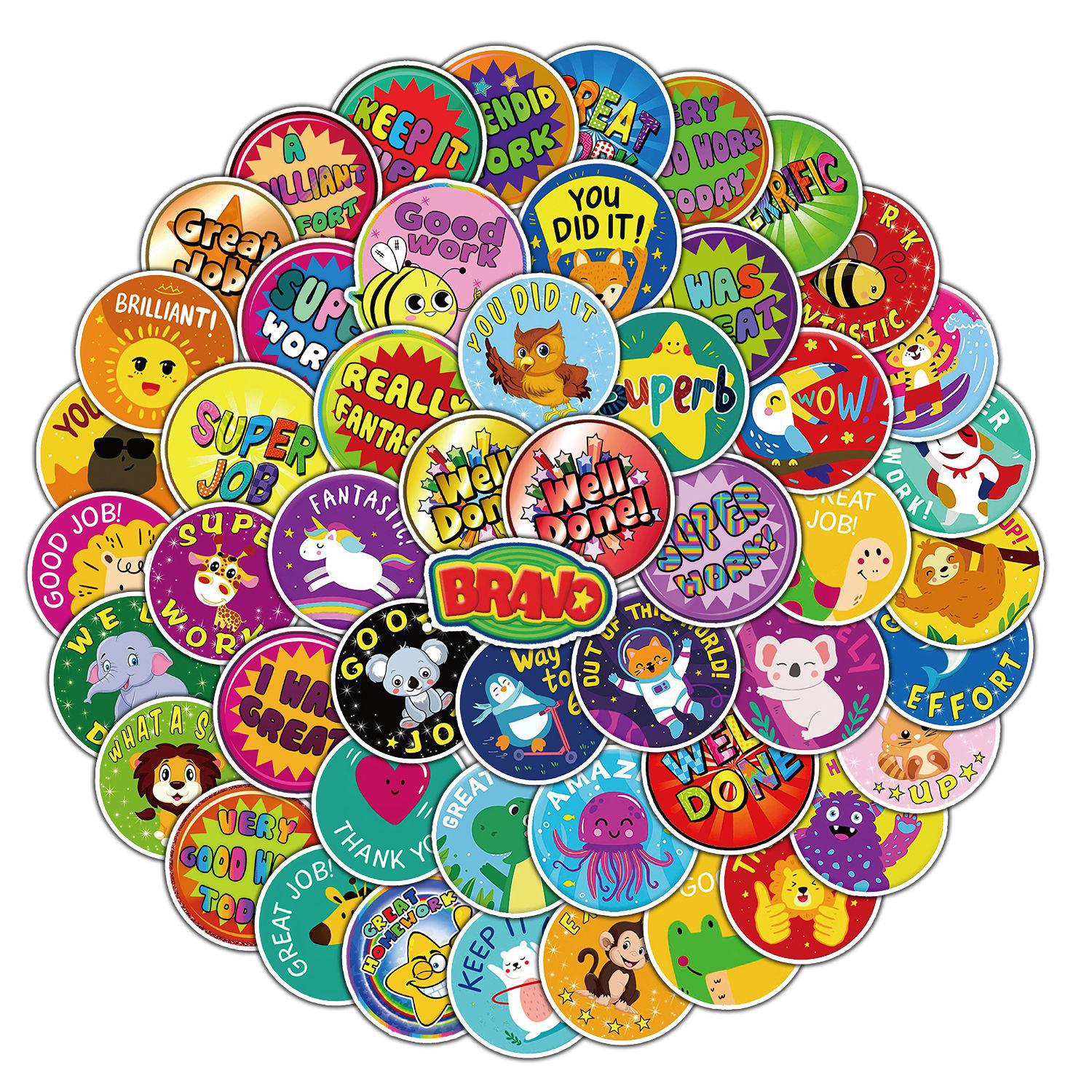 50 Reward Series Waterproof Graffiti Stickers for Water Bottles & Suitcases
50 Reward Series Waterproof Graffiti Stickers for Water Bottles & Suitcases