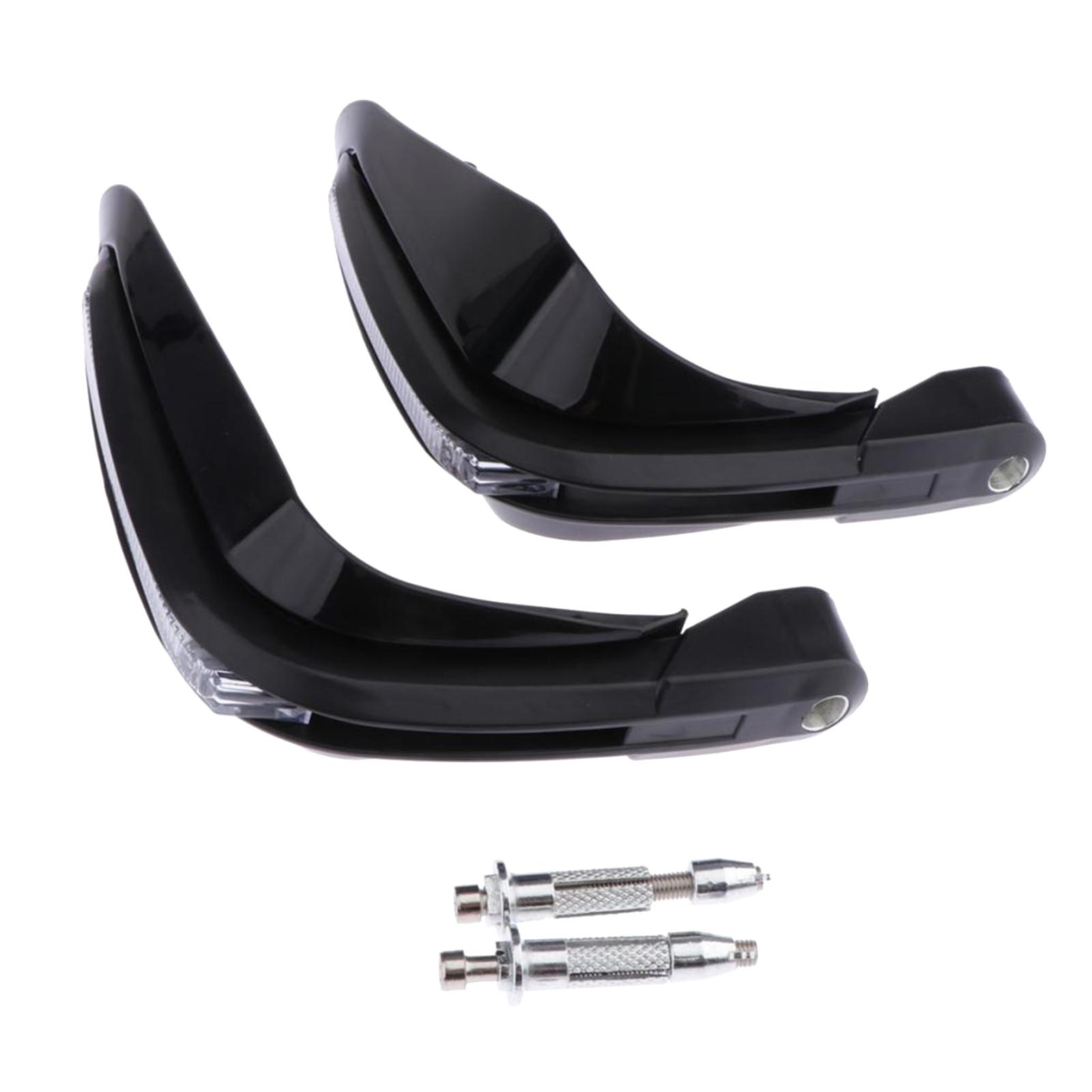 Universal Motorcycle Hand Guards Plastic LED Handlebar Protection Safety Equipment for Motorbike Accessories чорний
Universal Motorcycle Hand Guards Plastic LED Handlebar Protection Safety Equipment for Motorbike Accessories чорний