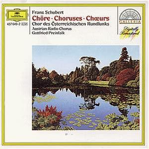 CD PREINFALK; O.R.F. CHOIR - Schubert: Choruses 4376492 Deutsche Grammo 1993 Germany Classical Used
CD PREINFALK; O.R.F. CHOIR - Schubert: Choruses 4376492 Deutsche Grammo 1993 Germany Classical Used