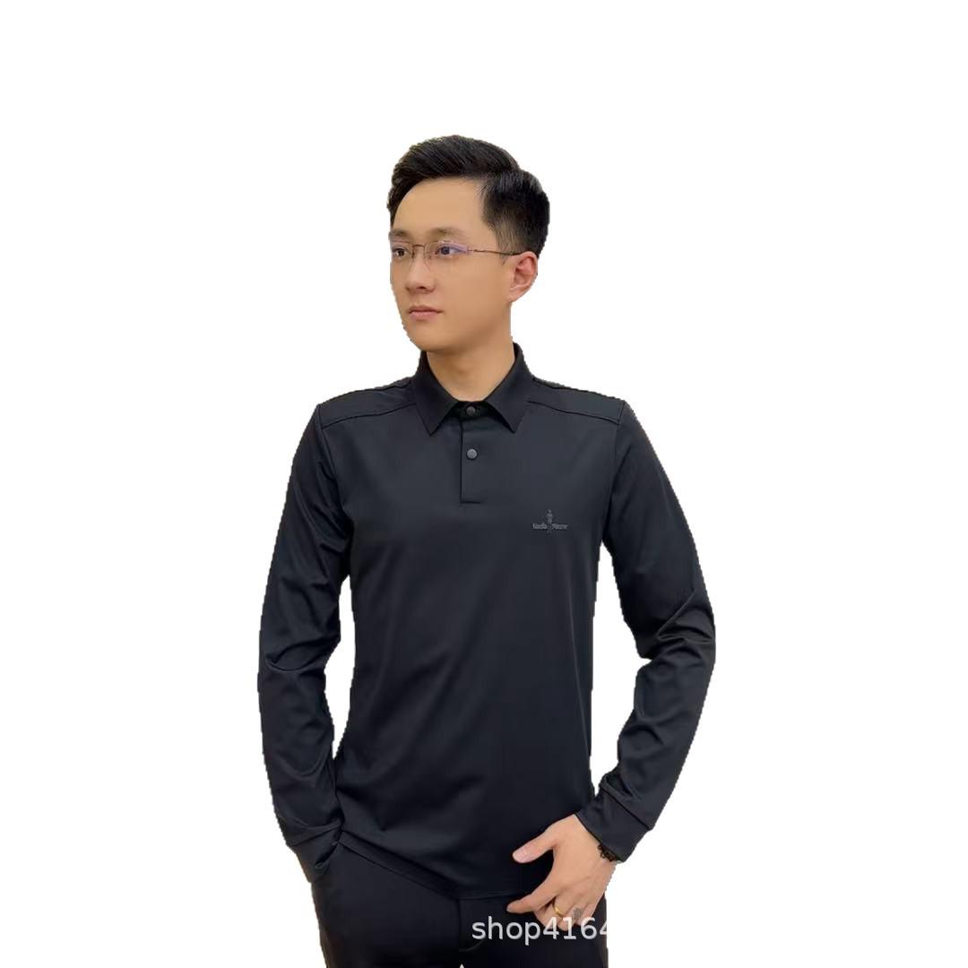 Autumn 2025 Men s Light Business Casual Skin-Friendly Elastic Long Sleeve Polo Shirt XXXXXL (185-200 jin) чёрный
Autumn 2025 Men s Light Business Casual Skin-Friendly Elastic Long Sleeve Polo Shirt XXXXXL (185-200 jin) чёрный