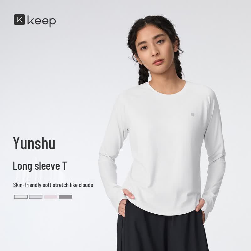 Keep Women s Cloud-Feel Long Sleeve Yoga & Running T-Shirt XL
Keep Women s Cloud-Feel Long Sleeve Yoga & Running T-Shirt XL