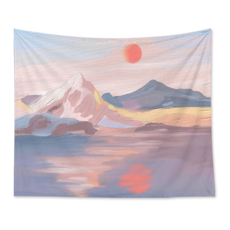 Картина маслом пейзаж ins стиль печати узор гобелен дома гостиная общежития украшения стены фон ткань гобелен 100x75cm
Картина маслом пейзаж ins стиль печати узор гобелен дома гостиная общежития украшения стены фон ткань гобелен 100x75cm