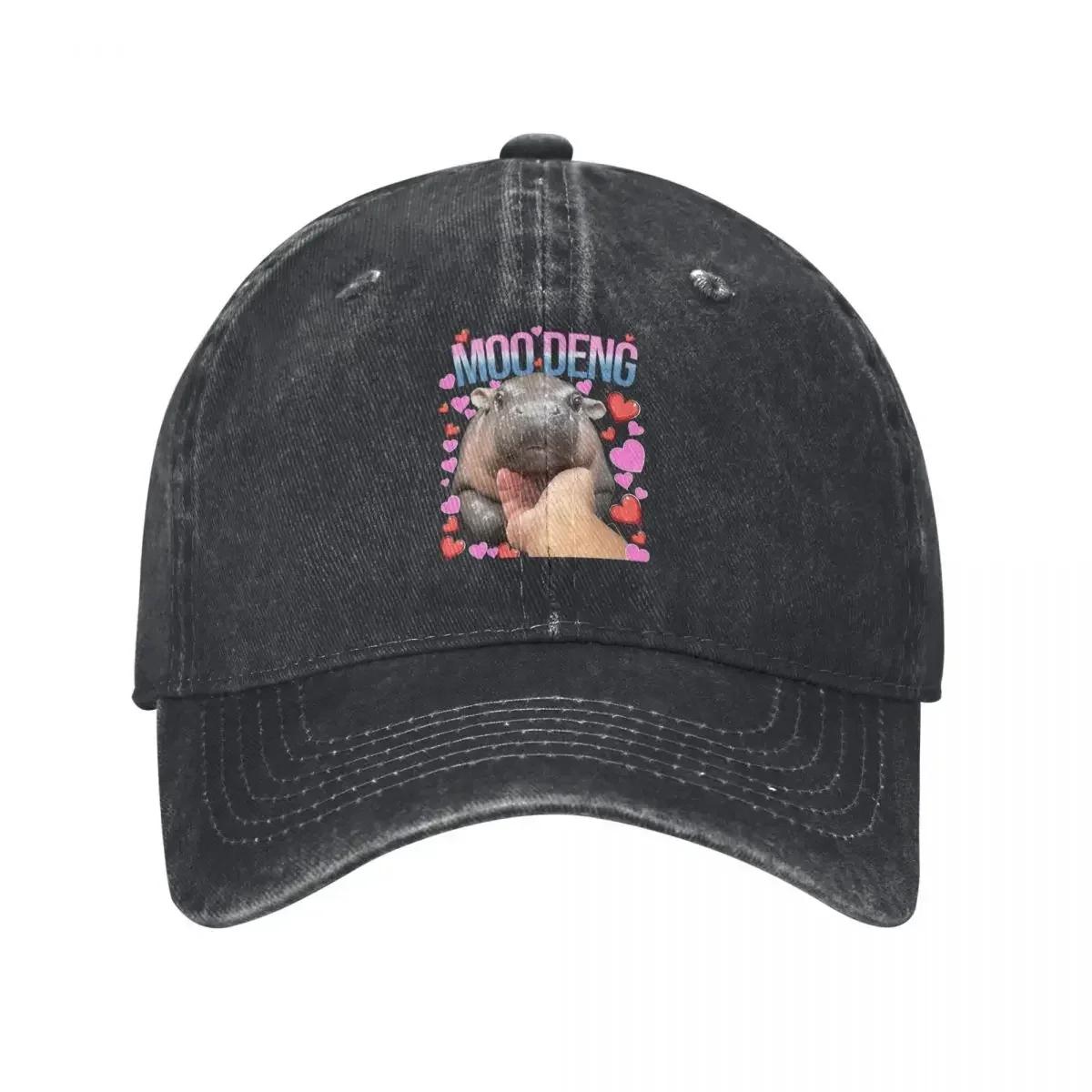 Classic Moo Deng The Funny Cute Famous Pygmy Baseball Caps Unisex Distressed Denim Sun Cap Outdoor Activities Caps Hat One Size
Classic Moo Deng The Funny Cute Famous Pygmy Baseball Caps Unisex Distressed Denim Sun Cap Outdoor Activities Caps Hat One Size
