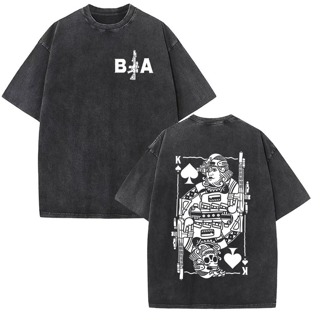 Vintage Washed Justicia Brothers in Arms Double Sided Print Tshirt Men Clothing Casual Cotton Oversized Short Sleeves T Shirts XL
Vintage Washed Justicia Brothers in Arms Double Sided Print Tshirt Men Clothing Casual Cotton Oversized Short Sleeves T Shirts XL