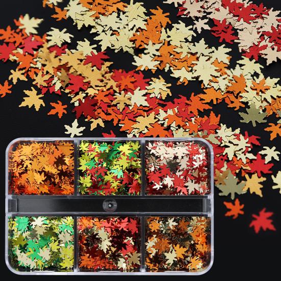 Yousheng 1Box Nail Sequins Creative Shape Ultra-Thin Sparkling Stunning Visual Effect Show Unique Charm Attractive 6/12 Grids Shining Fallen Leaf Nail 12Grid
Yousheng 1Box Nail Sequins Creative Shape Ultra-Thin Sparkling Stunning Visual Effect Show Unique Charm Attractive 6/12 Grids Shining Fallen Leaf Nail 12Grid