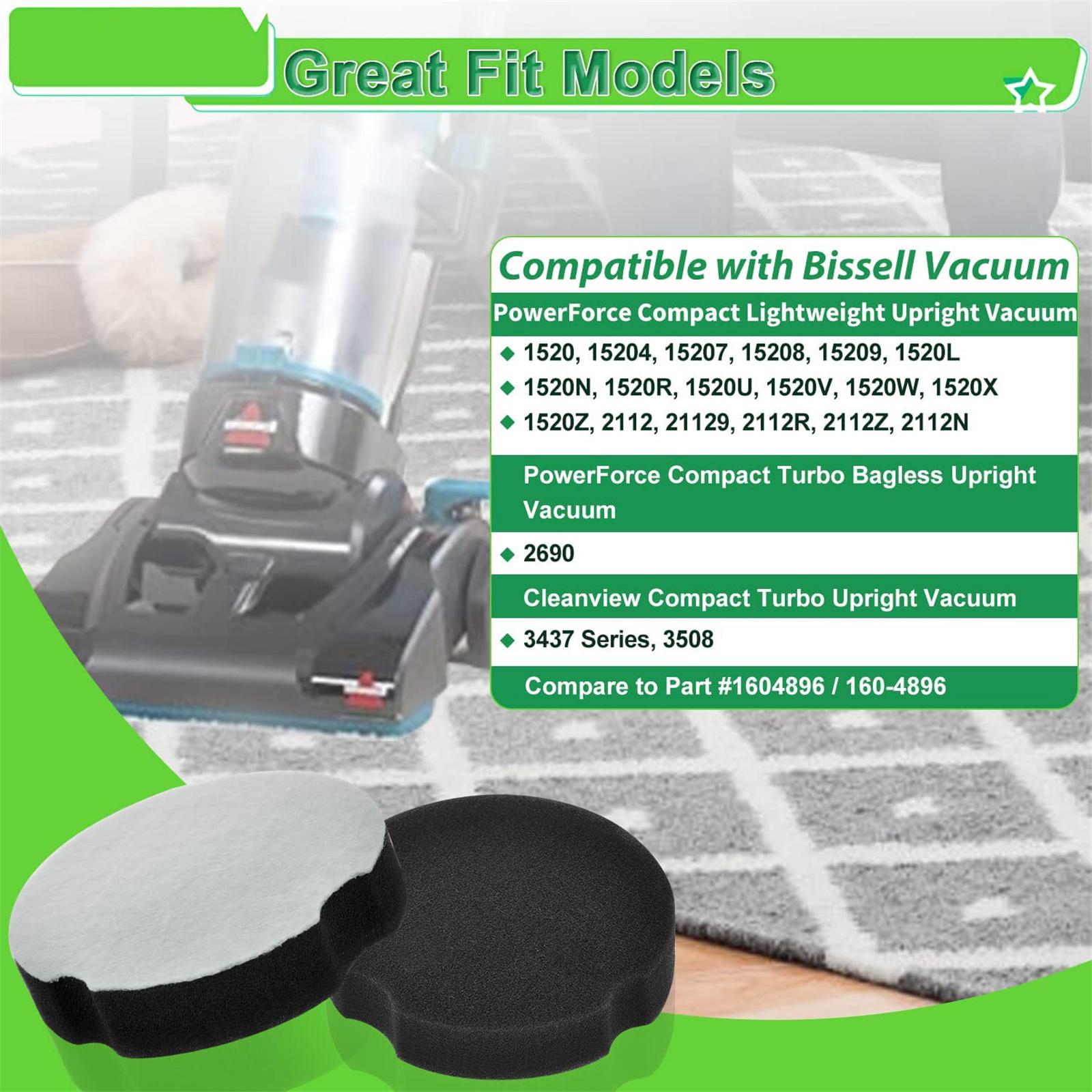 6 Pack Filter Replacement Powerforce Compact Lightweight Upright 2112 1520 2690 Cleanview- 3437 3508 Vacuum Cleaner
6 Pack Filter Replacement Powerforce Compact Lightweight Upright 2112 1520 2690 Cleanview- 3437 3508 Vacuum Cleaner