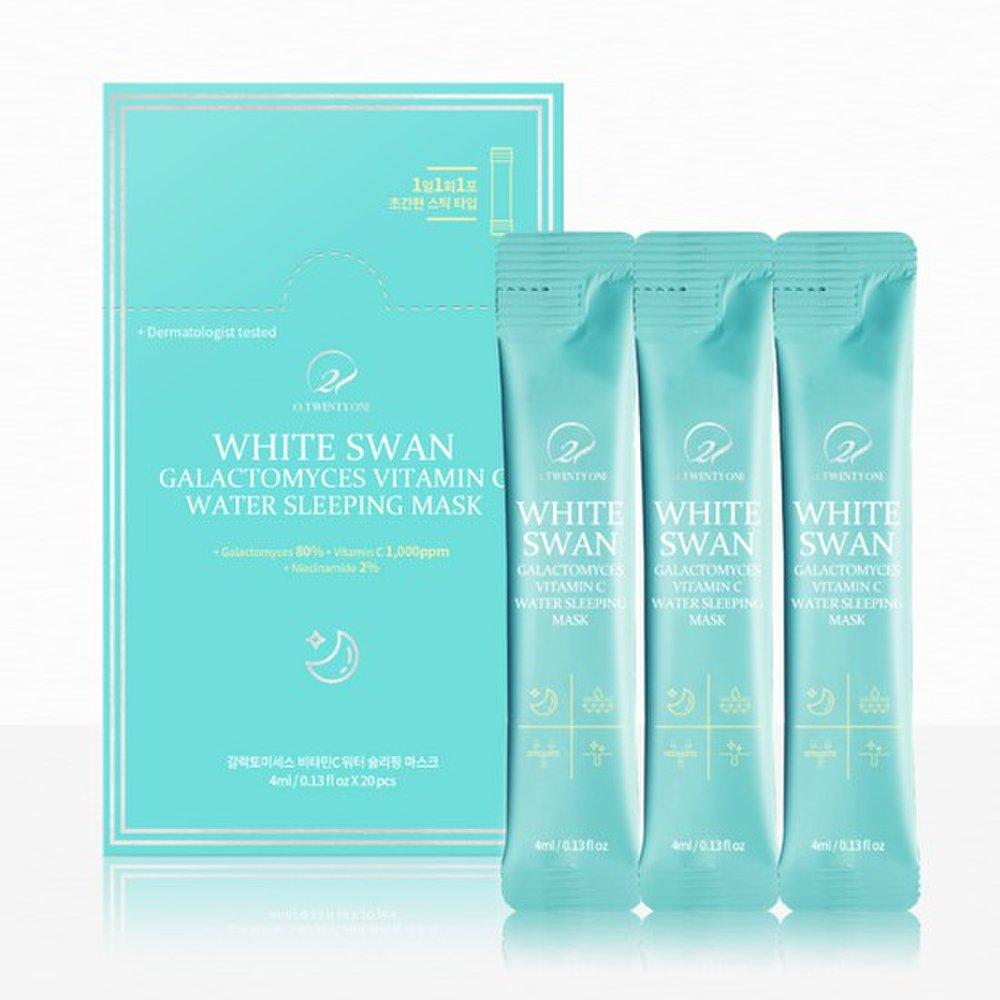 swan cosmetics White Swan Galactomyces Vitamin C Water Sleeping Mask 4ml x 20pcs
swan cosmetics White Swan Galactomyces Vitamin C Water Sleeping Mask 4ml x 20pcs