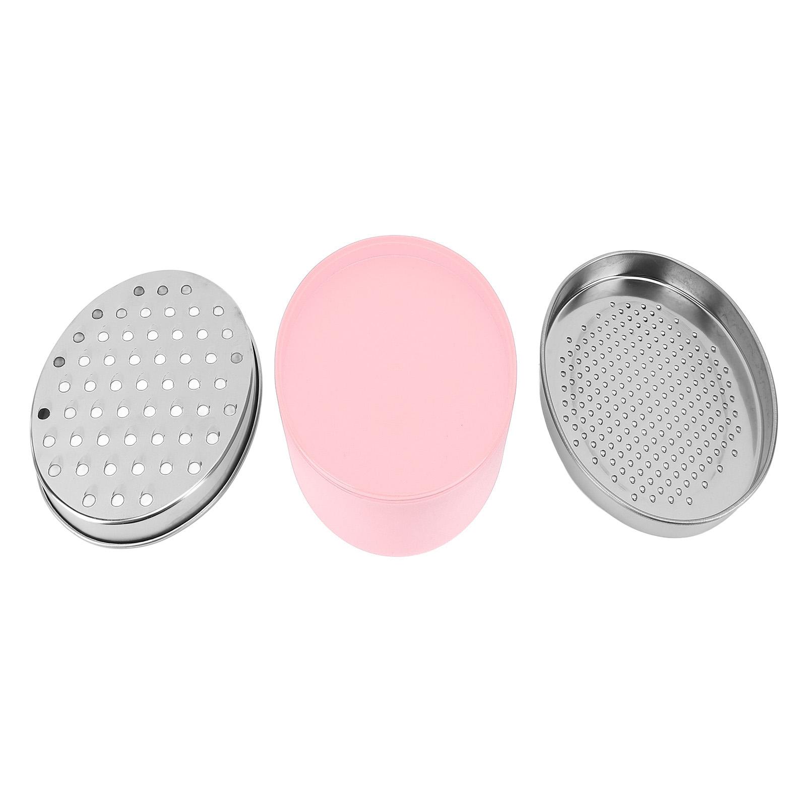Терка для сыра двухсторонняя терка из нержавеющей стали портативный измельчитель продуктов с местом для хранения продуктов Pink
Терка для сыра двухсторонняя терка из нержавеющей стали портативный измельчитель продуктов с местом для хранения продуктов Pink