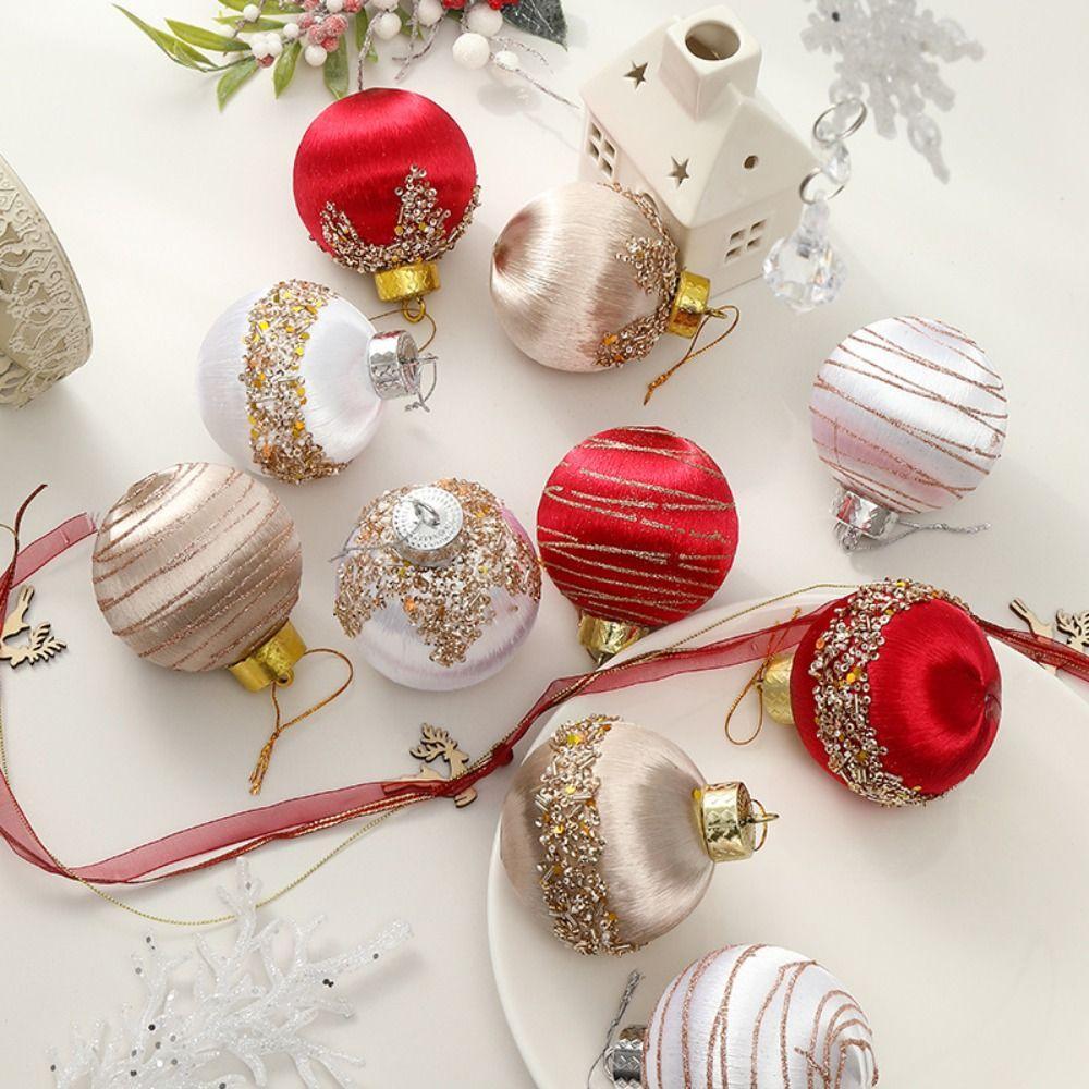 6pcs Creative Christmas Tree Pendant Delicate Hanging Ornament Crafts Christmas Ball New Year S
6pcs Creative Christmas Tree Pendant Delicate Hanging Ornament Crafts Christmas Ball New Year S
