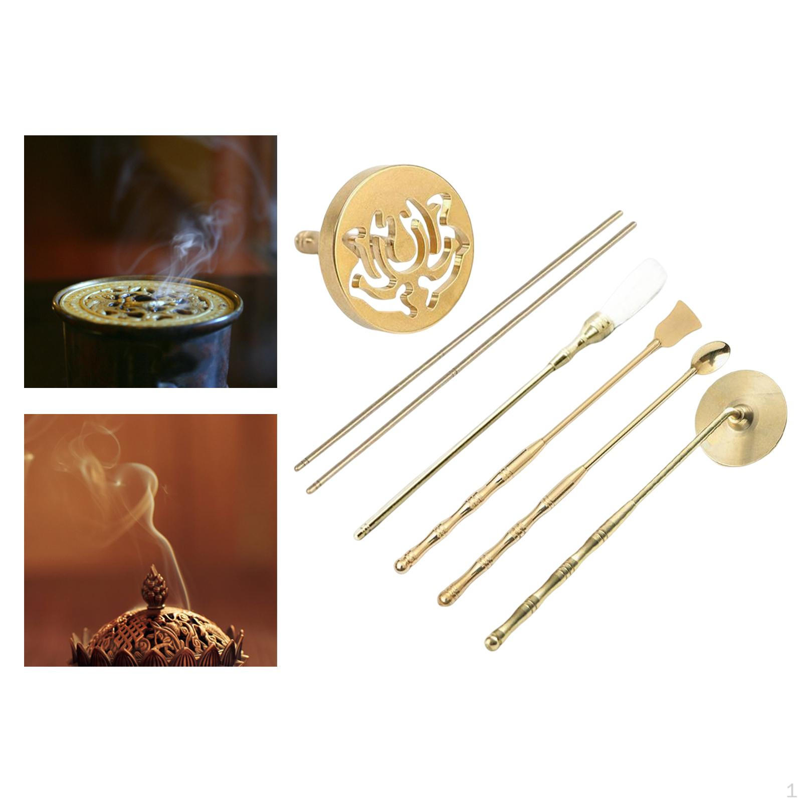 Set of 6 Incense Making Modeling Tool Brush Spade Ash Press Tools
Set of 6 Incense Making Modeling Tool Brush Spade Ash Press Tools