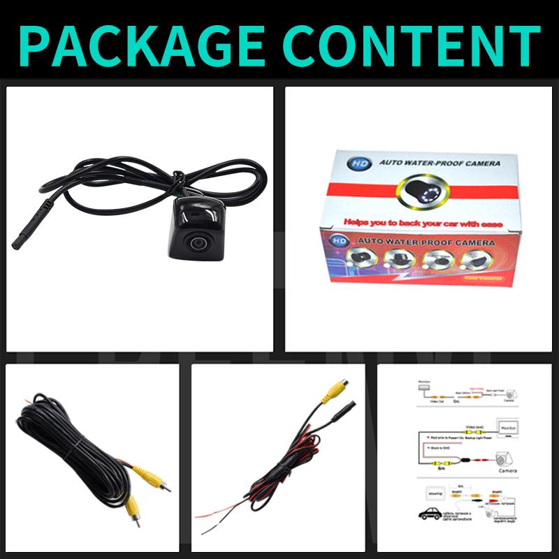 Intelligent Dynamic Trajectory Parking Car Reverse Backup Rear View Camera CCD HD 170 Degree Waterproof Night Vision чёрный
Intelligent Dynamic Trajectory Parking Car Reverse Backup Rear View Camera CCD HD 170 Degree Waterproof Night Vision чёрный