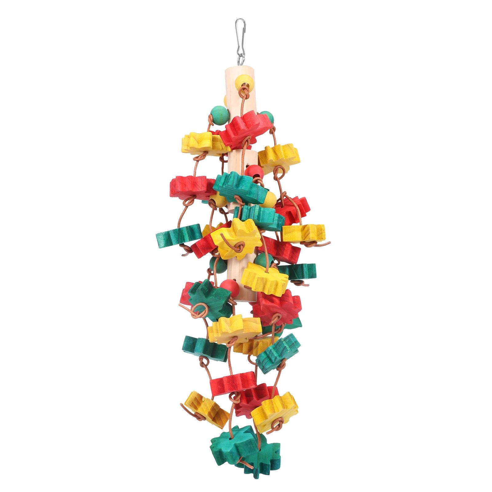 Toys for birds parrot toys Wood Block Tearing Toy Exercise Cockatiel Chewing toys pet bird training behavior Cage accessories
Toys for birds parrot toys Wood Block Tearing Toy Exercise Cockatiel Chewing toys pet bird training behavior Cage accessories