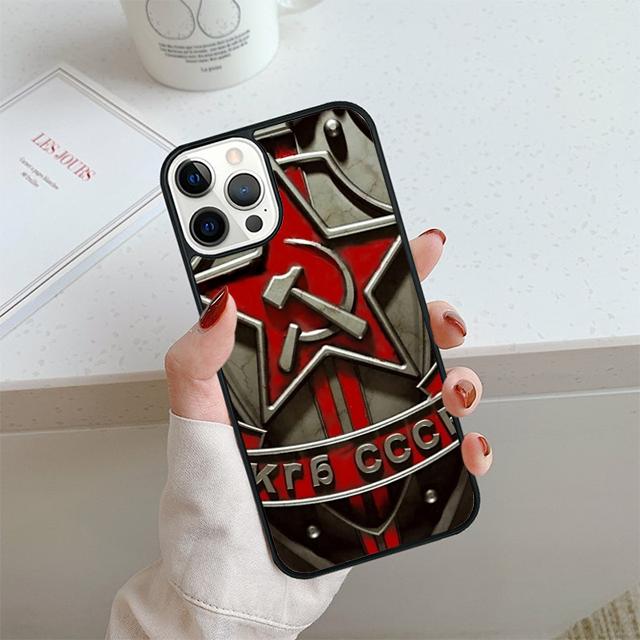 Russia Soviet Emblem Flag Phone Case For iPhone 17 Air 13 12 14 15 16 Cover For Apple Pro Max 6S Plus Coque iPhone 14plus
Russia Soviet Emblem Flag Phone Case For iPhone 17 Air 13 12 14 15 16 Cover For Apple Pro Max 6S Plus Coque iPhone 14plus