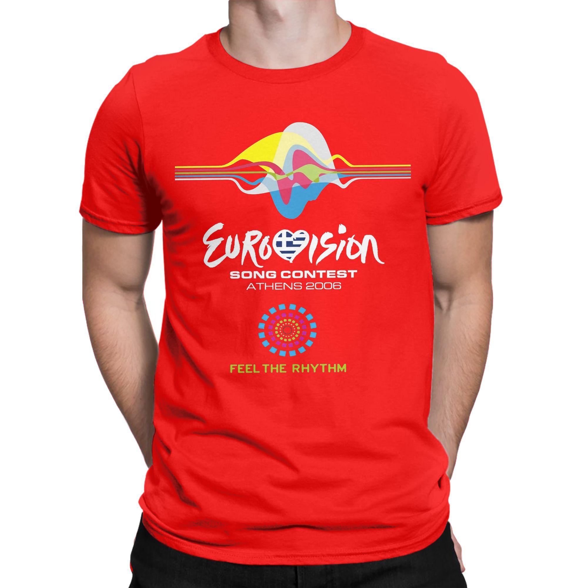 Eurovision Song Contest 2006 T Shirts for Men 100% Cotton Crazy T-Shirt Round Collar Tees Short Sleeve Tops Gift S червоний
Eurovision Song Contest 2006 T Shirts for Men 100% Cotton Crazy T-Shirt Round Collar Tees Short Sleeve Tops Gift S червоний
