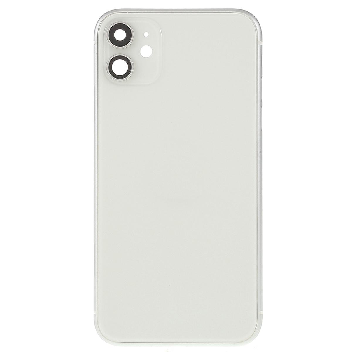 For iPhone 11 Back Battery Housing Cover+Middle Plate Frame+Side Buttons Replacement,EU Version (with CE Logo) Black
For iPhone 11 Back Battery Housing Cover+Middle Plate Frame+Side Buttons Replacement,EU Version (with CE Logo) Black