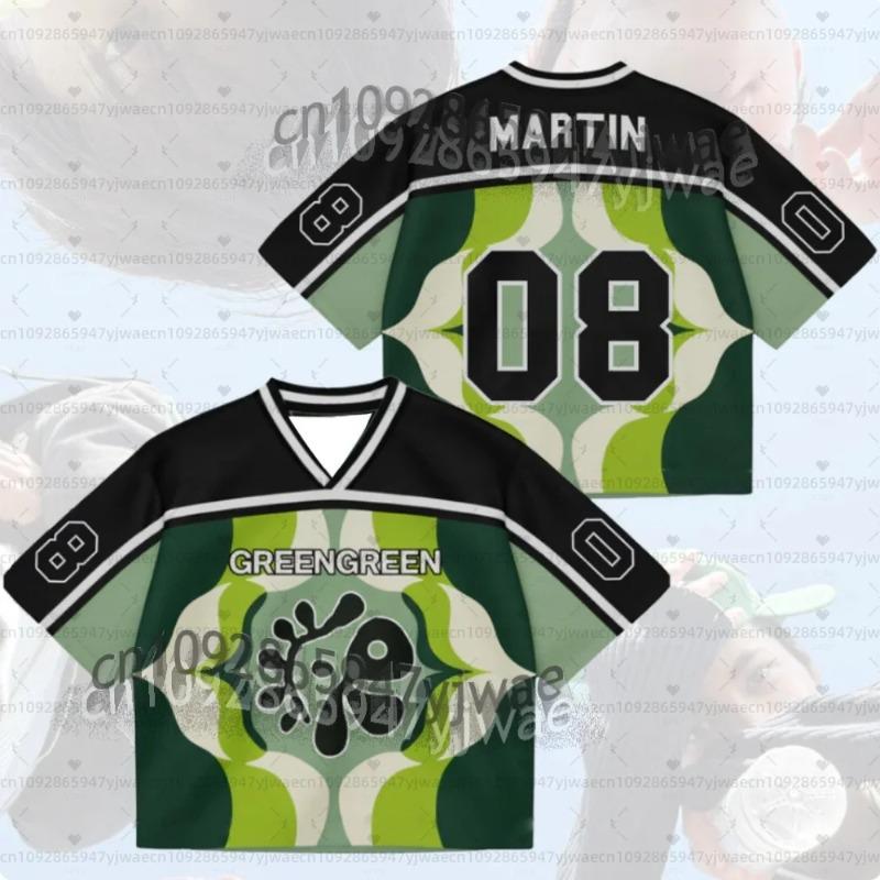 Men Women Green Floral Cortis Album Mixed Mesh Jersey Gothic T Shirt V-Neck Short Sleeve Shirt Martin James Fans Jersey T-Shirt 6XL
Men Women Green Floral Cortis Album Mixed Mesh Jersey Gothic T Shirt V-Neck Short Sleeve Shirt Martin James Fans Jersey T-Shirt 6XL