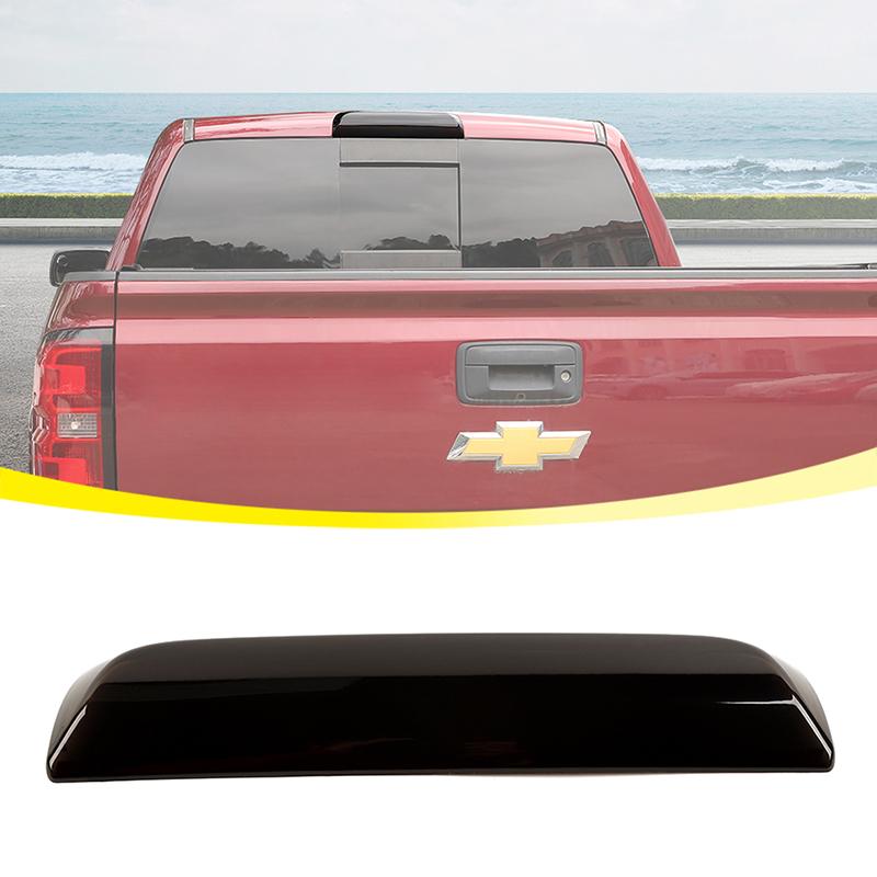 Высоко установленный декоративный чехол для стоп-сигнала, наклейка для Chevy Silverado/GMC-SIERRA 2014-2018, автомобильные аксессуары из АБС-пластика, черный цвет
Высоко установленный декоративный чехол для стоп-сигнала, наклейка для Chevy Silverado/GMC-SIERRA 2014-2018, автомобильные аксессуары из АБС-пластика, черный цвет
