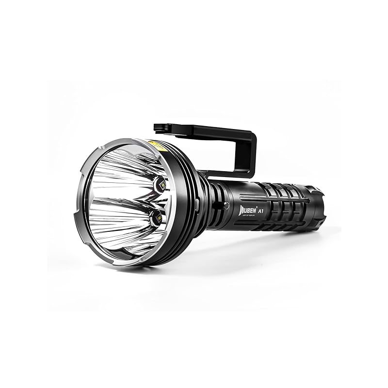 WUBEN A1 flashlight 20000 lumens 2000 meters searchlight rescue light work light adventure light handy light flash light compact light Kaichu Dentou
WUBEN A1 flashlight 20000 lumens 2000 meters searchlight rescue light work light adventure light handy light flash light compact light Kaichu Dentou