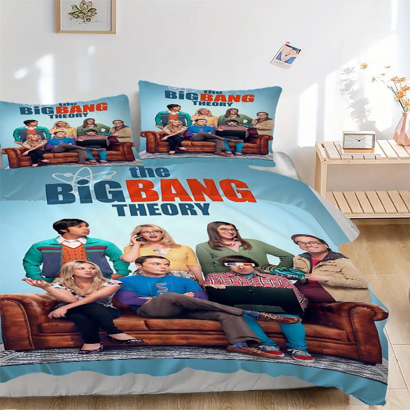 3pcs The Big Bang Theory Duvet Cover Set, 1 Duvet Cover + 2 Pillowcases (No Insert), High-Definition Print, Home & Dorm Set yy251208050 135x200cm
3pcs The Big Bang Theory Duvet Cover Set, 1 Duvet Cover + 2 Pillowcases (No Insert), High-Definition Print, Home & Dorm Set yy251208050 135x200cm