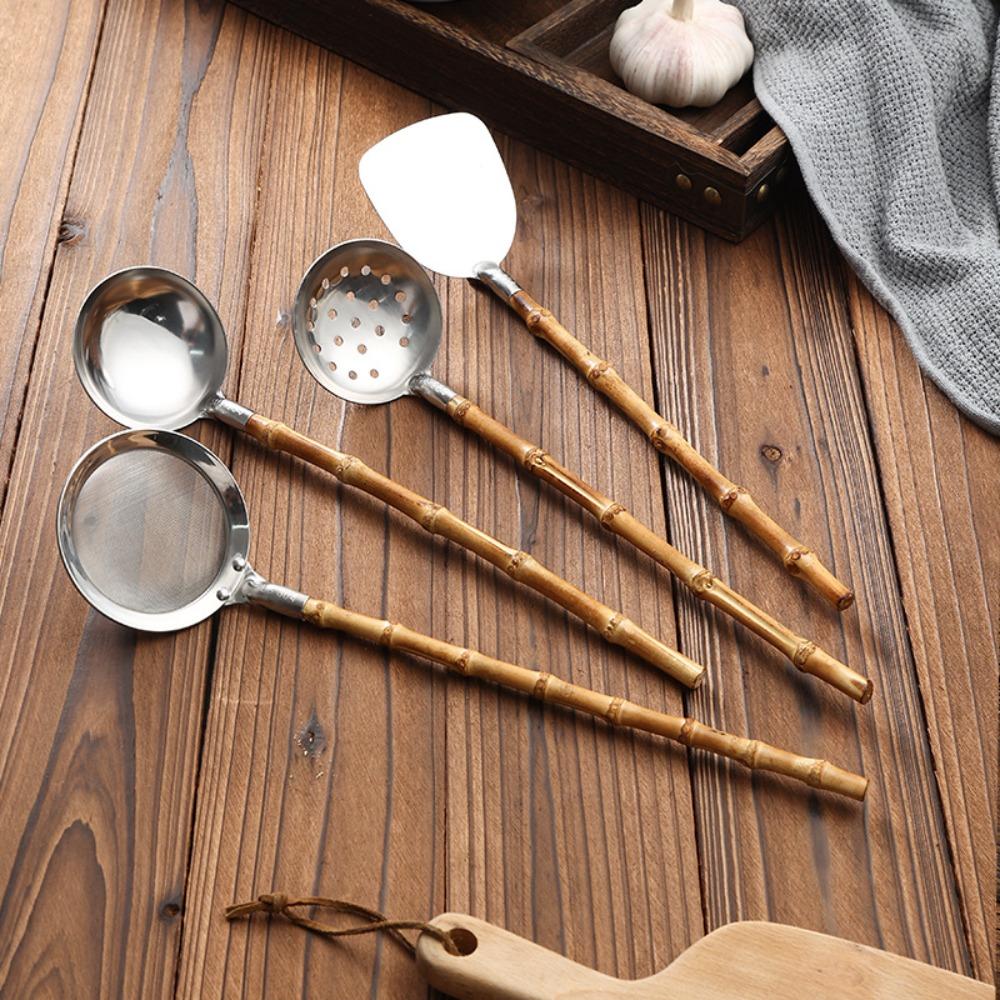 Long Handle Noodle Spoon Anti-scald Tablespoon Durable Bamboo Handle Colander Dumpling B
Long Handle Noodle Spoon Anti-scald Tablespoon Durable Bamboo Handle Colander Dumpling B
