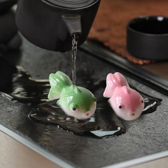 Ceramic Tea Pet Ornament Mini Fish Duck Crab Figurine Statue Sculpture Kung Fu Tea Tray Home Office Desktop Decoration Tea Lover Gift
Ceramic Tea Pet Ornament Mini Fish Duck Crab Figurine Statue Sculpture Kung Fu Tea Tray Home Office Desktop Decoration Tea Lover Gift