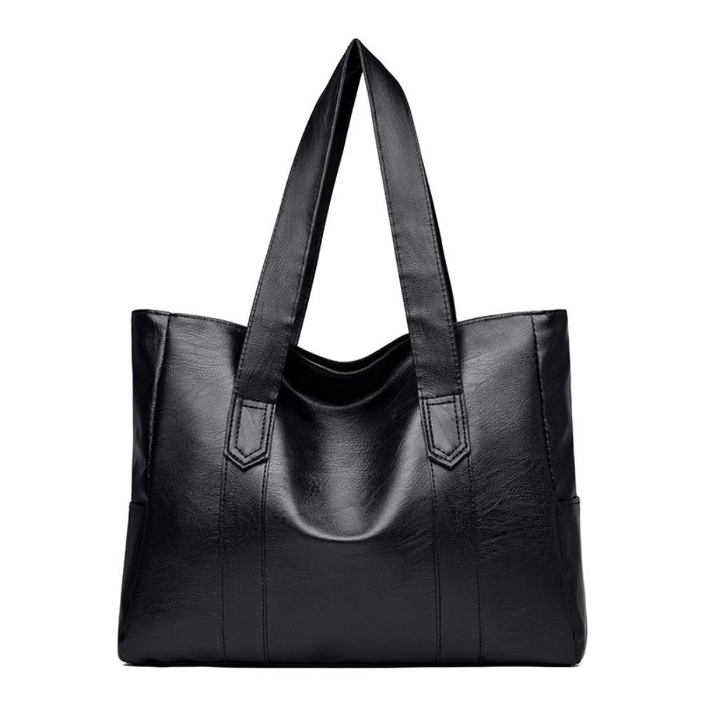 Square Shape Solid Color Shopping Bag Large Capacity Vintage Handbag PU Versatile PU Leather Bag чёрный
Square Shape Solid Color Shopping Bag Large Capacity Vintage Handbag PU Versatile PU Leather Bag чёрный
