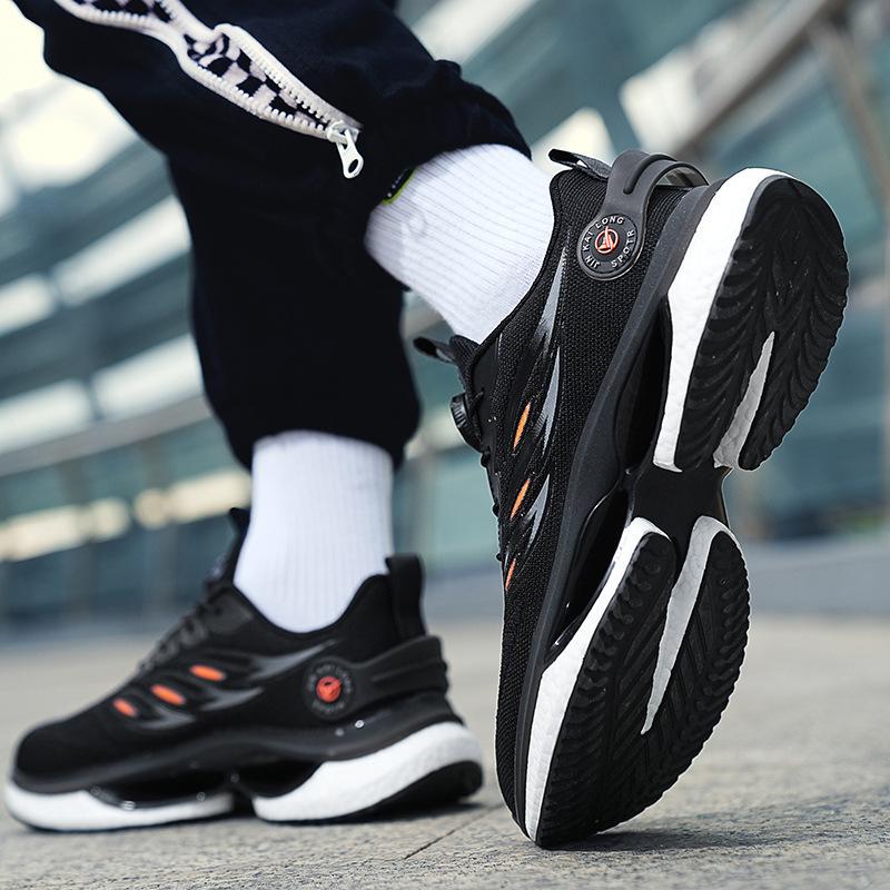 2025 spring new sports shoes flying woven running shoes shock-absorbing popcorn men s shoes fashion couple casual shoes 36 чорний
2025 spring new sports shoes flying woven running shoes shock-absorbing popcorn men s shoes fashion couple casual shoes 36 чорний
