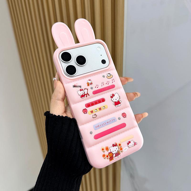 Cartoon Cat & Bowknot 3D Bunny Ears iPhone 17 Pro Max Case 16 Pro Max
Cartoon Cat & Bowknot 3D Bunny Ears iPhone 17 Pro Max Case 16 Pro Max