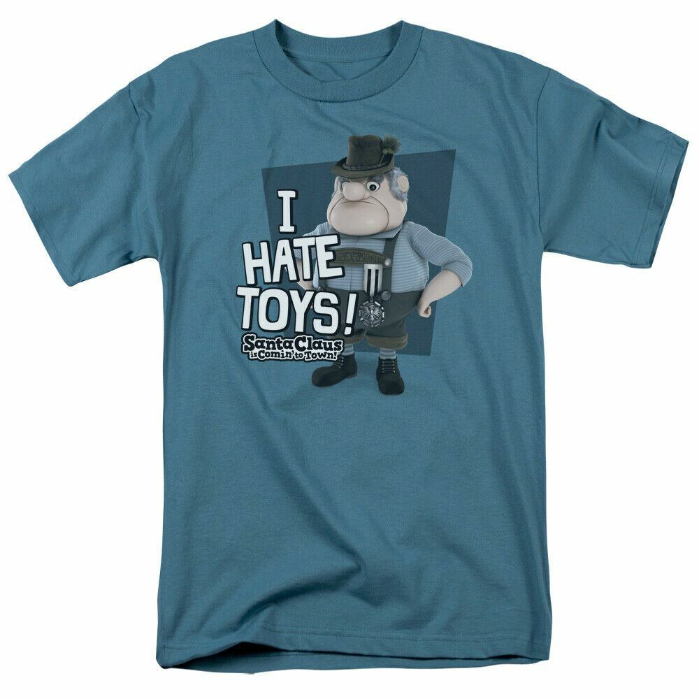 26 Santa Claus Is Comin To Town Hate Toys T Shirt Mens Licensed XMas Movie Slate Unisex T-Shirt XXXXL
26 Santa Claus Is Comin To Town Hate Toys T Shirt Mens Licensed XMas Movie Slate Unisex T-Shirt XXXXL