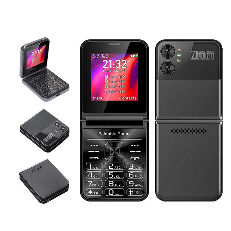 F265 2G раскладной телефон 2,55 дюйма, 1400 мАч, FM-радио, камера, фонарик, 4 SIM-карты, функциональный телефон
F265 2G раскладной телефон 2,55 дюйма, 1400 мАч, FM-радио, камера, фонарик, 4 SIM-карты, функциональный телефон