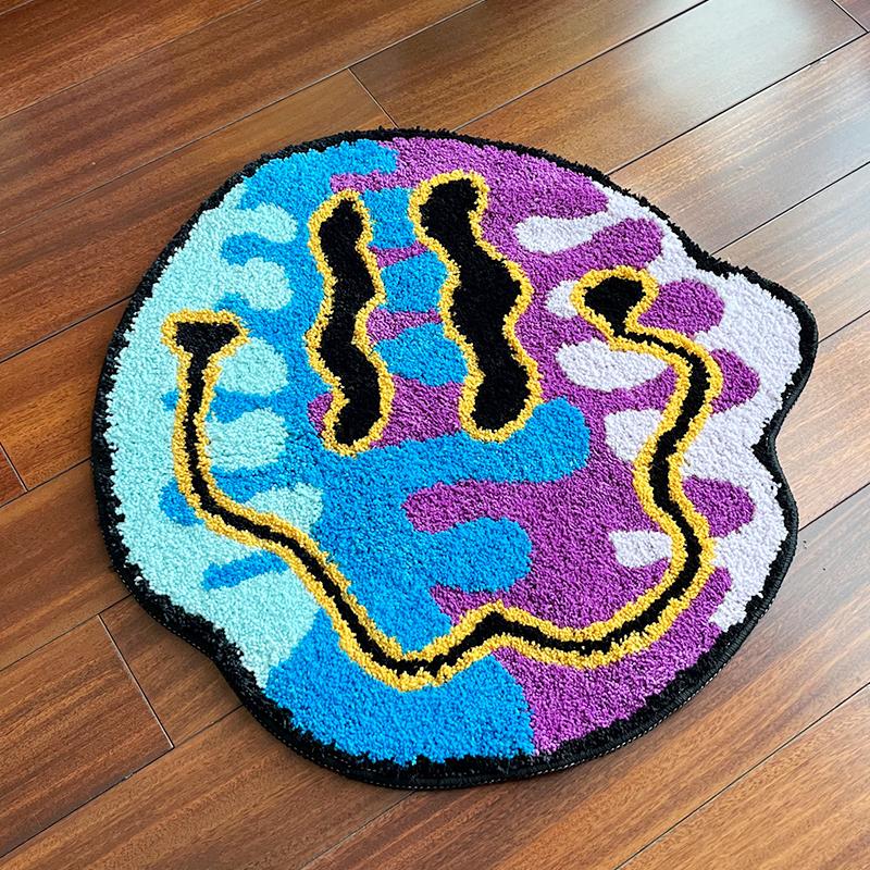 Girl Art Colorful Area Magic Trippy Smiling Tufted Rug Face Tufting Rug Handmade Carpet Custom Rug for Home Decoration for Gift 60x60cm
Girl Art Colorful Area Magic Trippy Smiling Tufted Rug Face Tufting Rug Handmade Carpet Custom Rug for Home Decoration for Gift 60x60cm