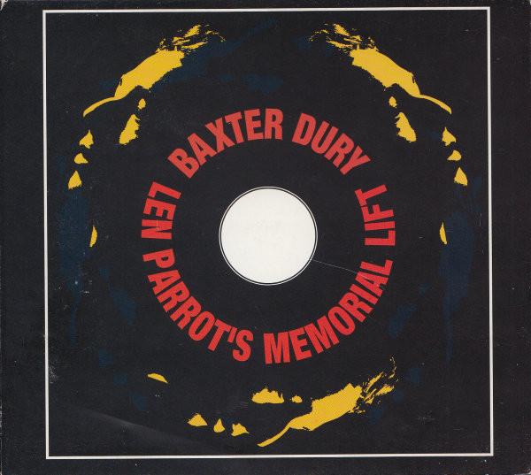 CD DURY, BAXTER - Len Parrot s Memorial Lift 06076832102 Rough Trade 2003 US Rock Used
CD DURY, BAXTER - Len Parrot s Memorial Lift 06076832102 Rough Trade 2003 US Rock Used