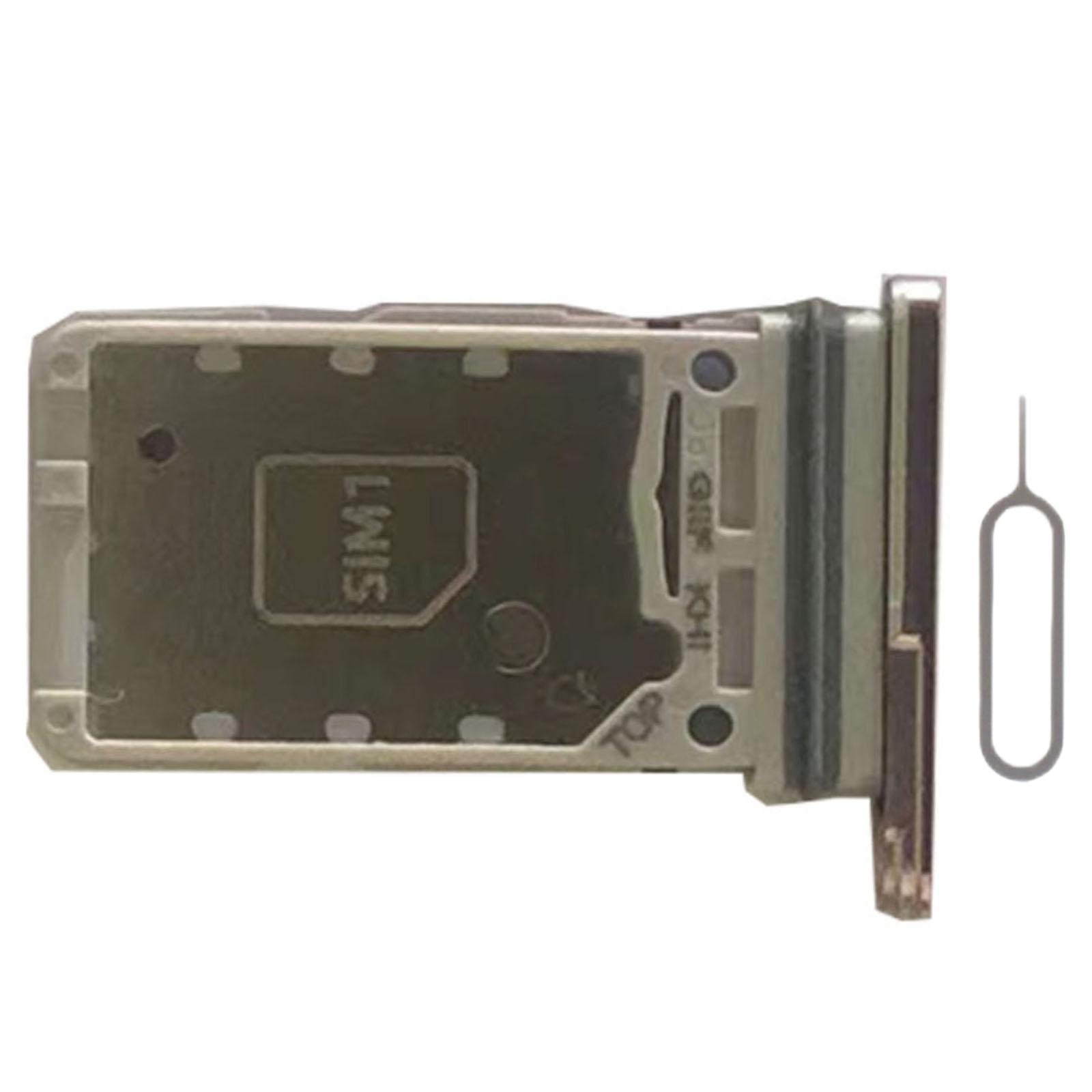 Dual Sim Card Tray Holder Replacement for Samsung S21 5G Sim Tray золотий
Dual Sim Card Tray Holder Replacement for Samsung S21 5G Sim Tray золотий
