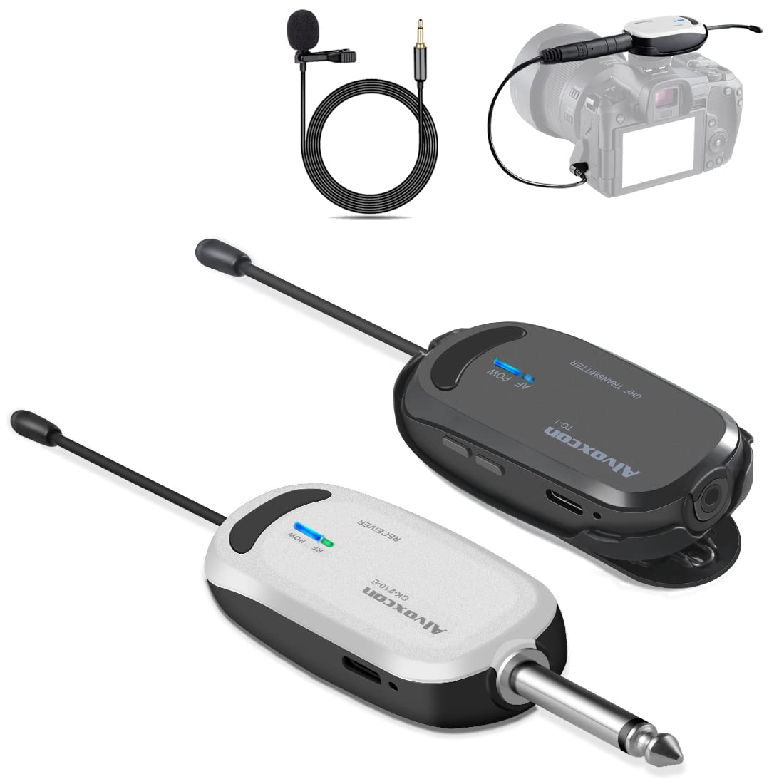 Alvoxcon Wireless Microphone Headset Pin Microphone Wireless UHF Clip Microphone Wireless Microphone Video Shooting Recording Loudspeaker Camera чёрный
Alvoxcon Wireless Microphone Headset Pin Microphone Wireless UHF Clip Microphone Wireless Microphone Video Shooting Recording Loudspeaker Camera чёрный