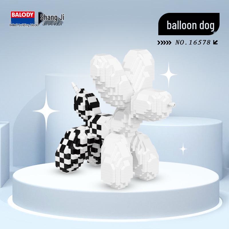 BELLEDI 16577 Micro-Particle Balloon Dog Creative Educational Building Blocks Toy Ornament
BELLEDI 16577 Micro-Particle Balloon Dog Creative Educational Building Blocks Toy Ornament