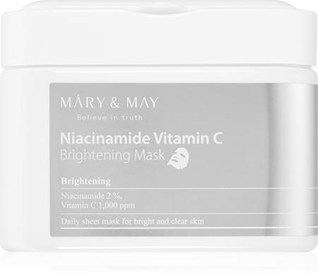 Mary & May Niacinamide Vitamin C Brightening Mask Набор тканевых масок для сияющей кожи TU прозрачный
Mary & May Niacinamide Vitamin C Brightening Mask Набор тканевых масок для сияющей кожи TU прозрачный