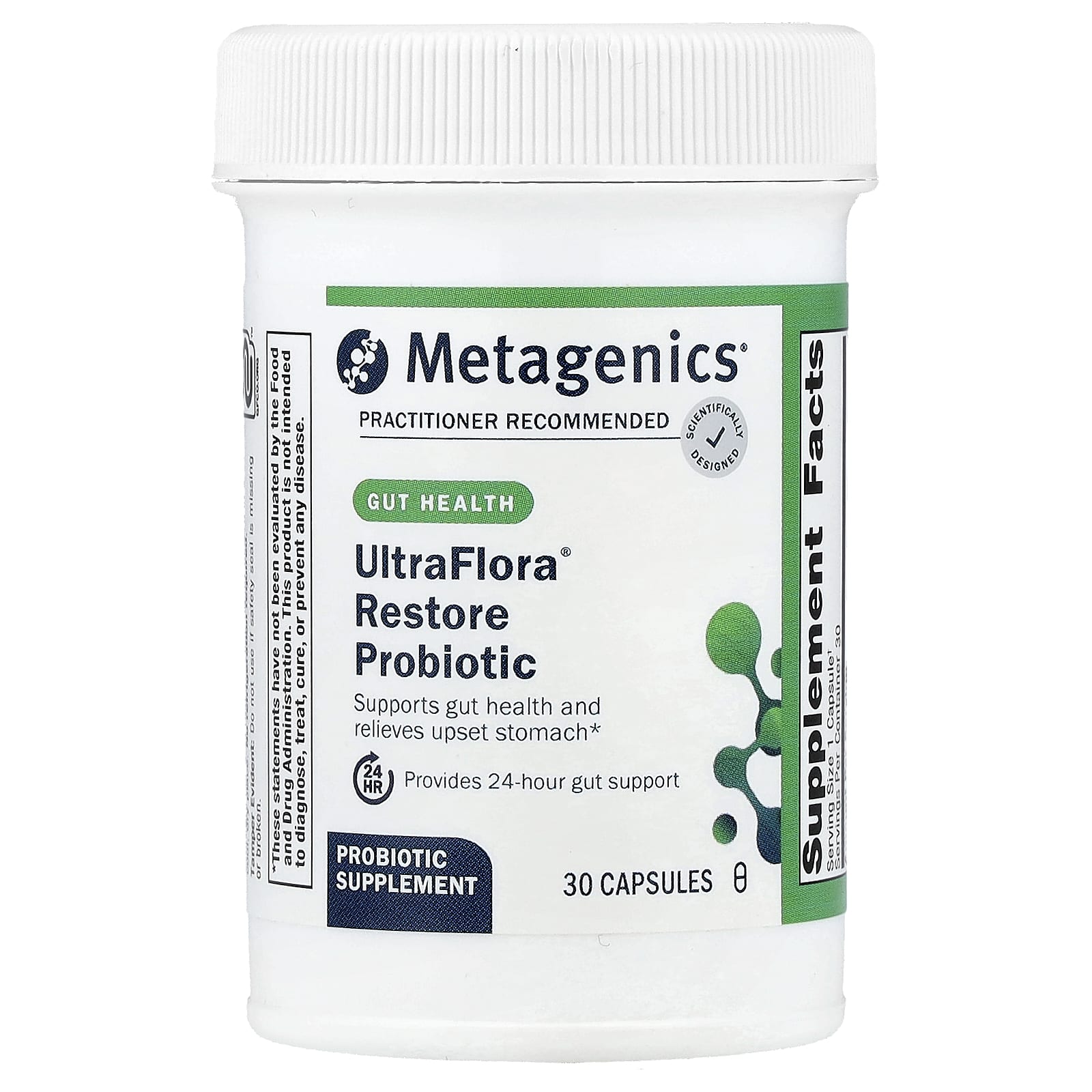 Ultraflora® Restore Probiotic, 30 Capsules (253.5 Mg (20 Billion Cfu) per Capsule)
Ultraflora® Restore Probiotic, 30 Capsules (253.5 Mg (20 Billion Cfu) per Capsule)