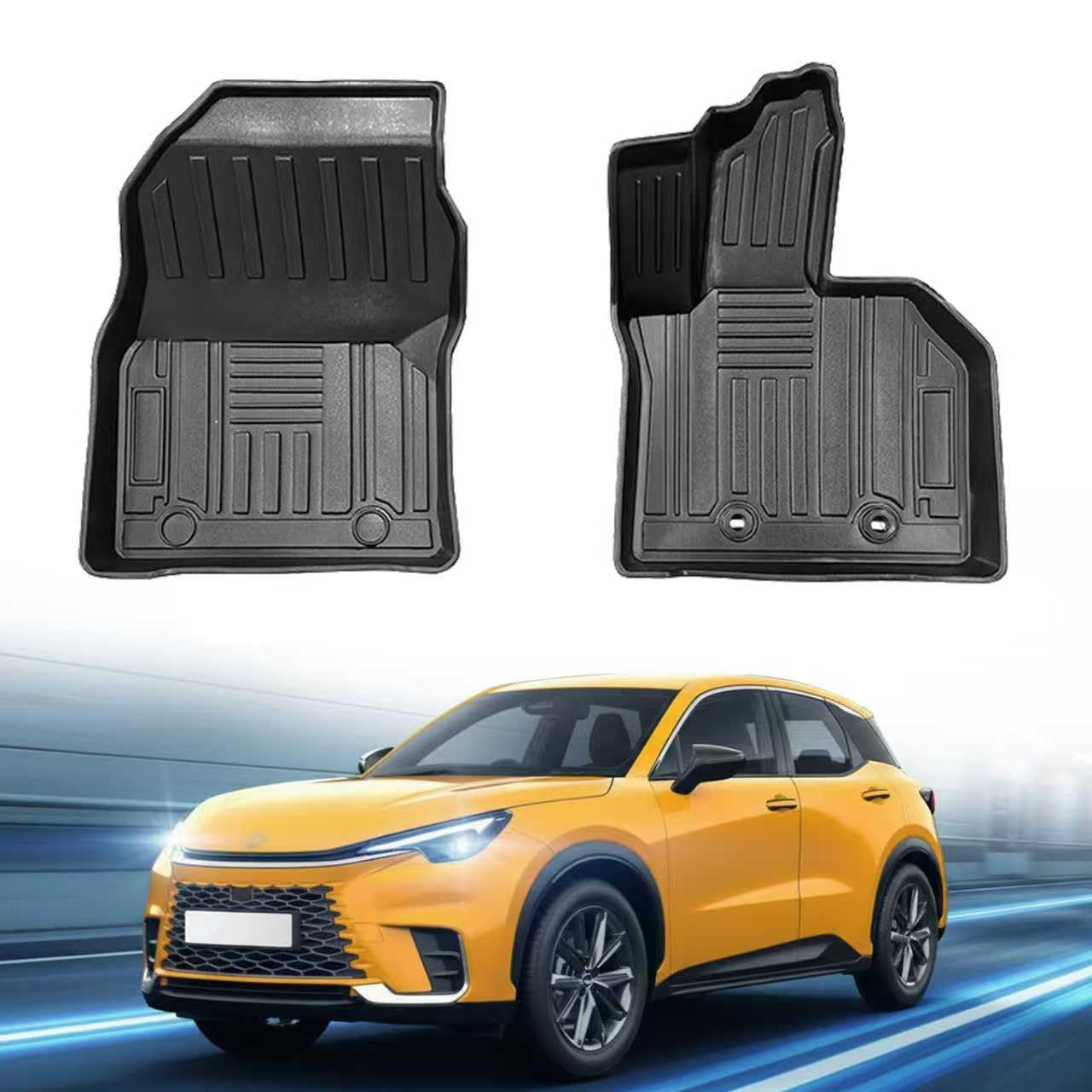 BIGKON Floor Mats for Lexus LBX 2023 1 Seat Floor Mat and 1 Passenger Seat Floor 3D and TPE Easy Interior Easy Black First-Row (December - Present), чёрный
BIGKON Floor Mats for Lexus LBX 2023 1 Seat Floor Mat and 1 Passenger Seat Floor 3D and TPE Easy Interior Easy Black First-Row (December - Present), чёрный