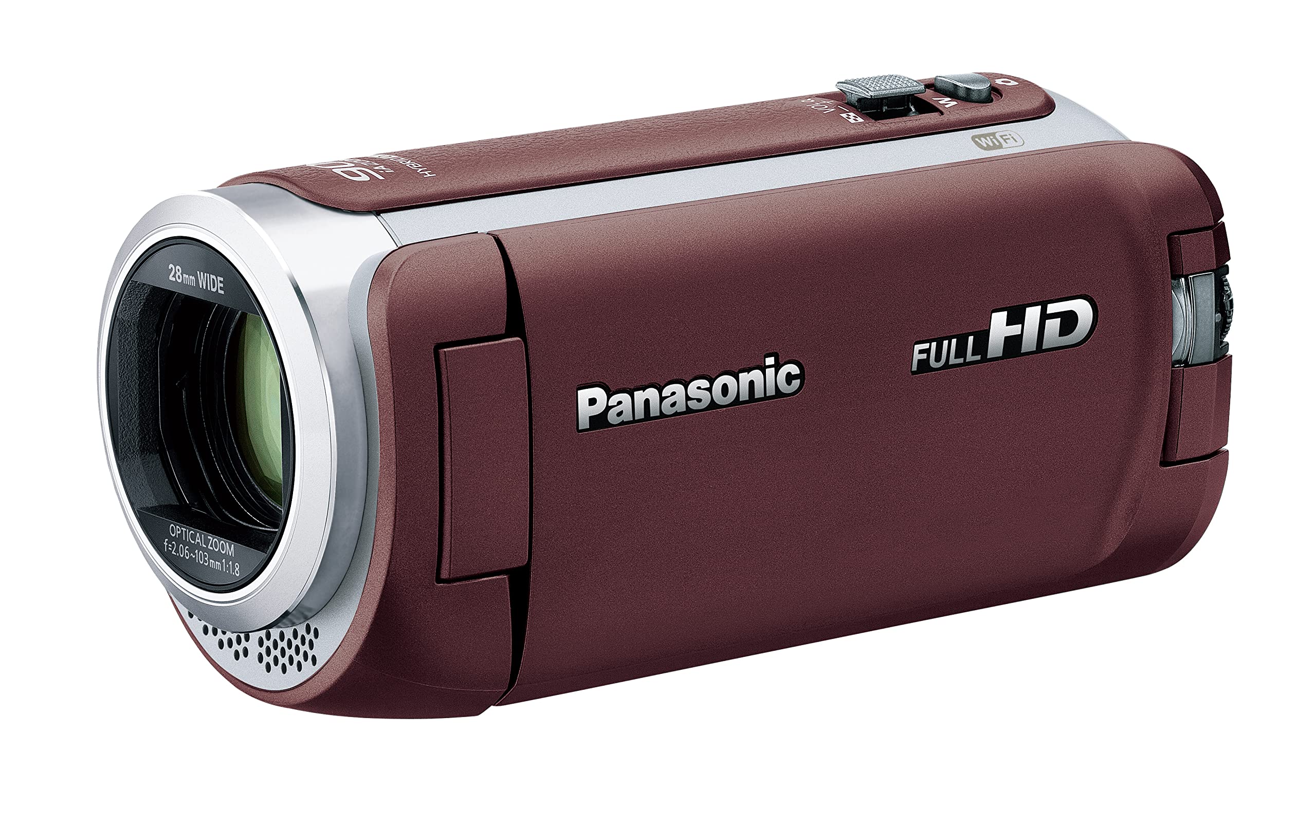 Panasonic HD Video Camera 64GB Wipe Shooting High Magnification 90x Zoom Brown HC-W590MS-T
Panasonic HD Video Camera 64GB Wipe Shooting High Magnification 90x Zoom Brown HC-W590MS-T