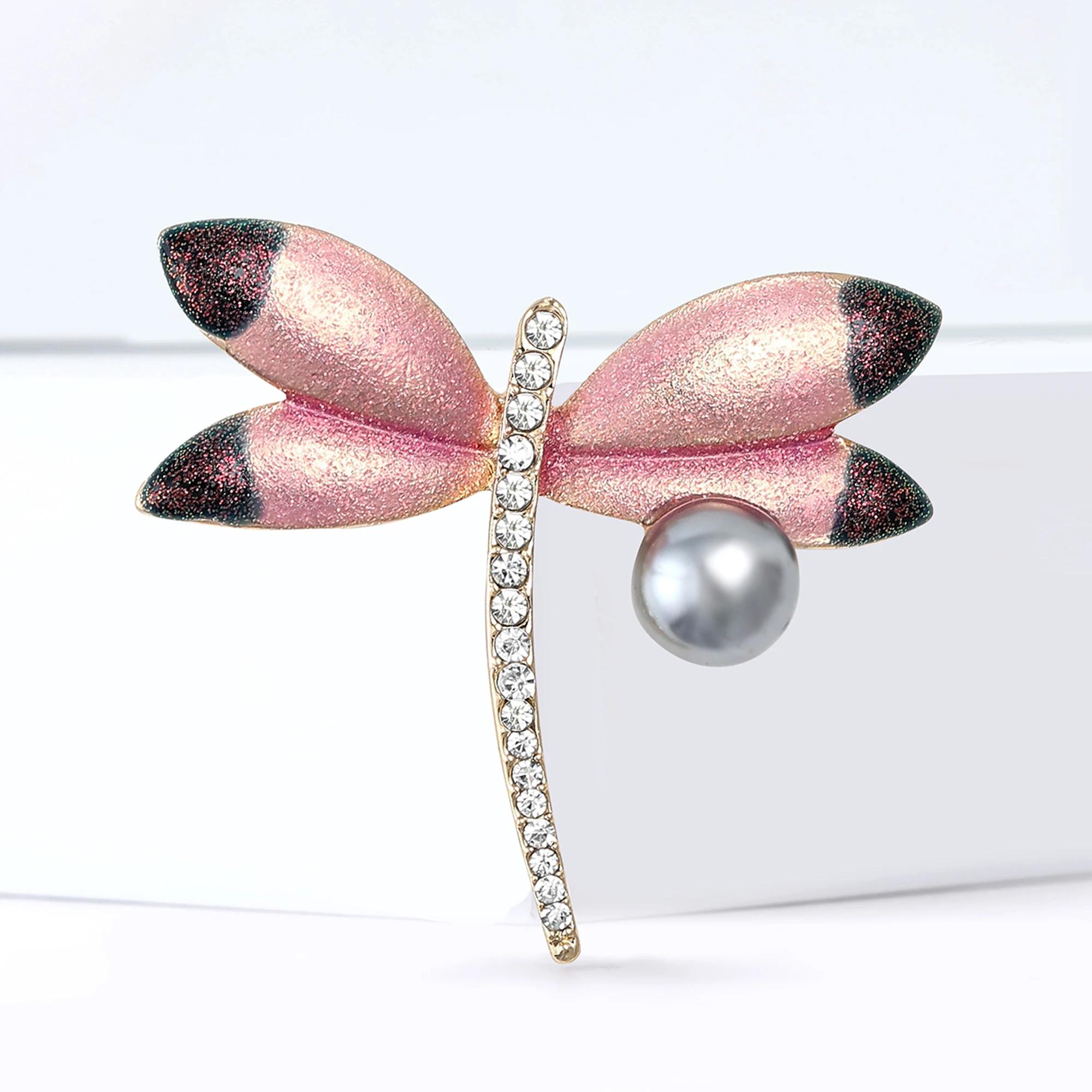 Creative Rhinestone Dragonfly Brooches for Women Unisex Enamel Insect Pins Event Party Backpack Decoration Clothes Accessories
Creative Rhinestone Dragonfly Brooches for Women Unisex Enamel Insect Pins Event Party Backpack Decoration Clothes Accessories