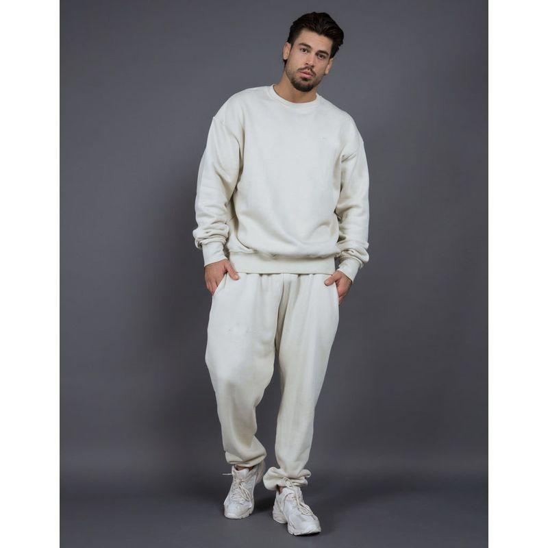 400G Fleece Lined Padded Warm Keeping European and American Couple Sweater White L
400G Fleece Lined Padded Warm Keeping European and American Couple Sweater White L