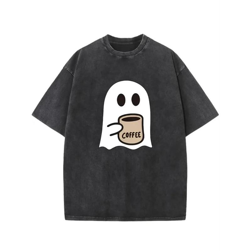 European sizes Men S Heavy-Duty Vintage Washed T-Shirt - Retro Distressed Coffee Cup & Graphic Tee | Soft Breathable Fabric for Halloween Costumes S чёрный
European sizes Men S Heavy-Duty Vintage Washed T-Shirt - Retro Distressed Coffee Cup & Graphic Tee | Soft Breathable Fabric for Halloween Costumes S чёрный