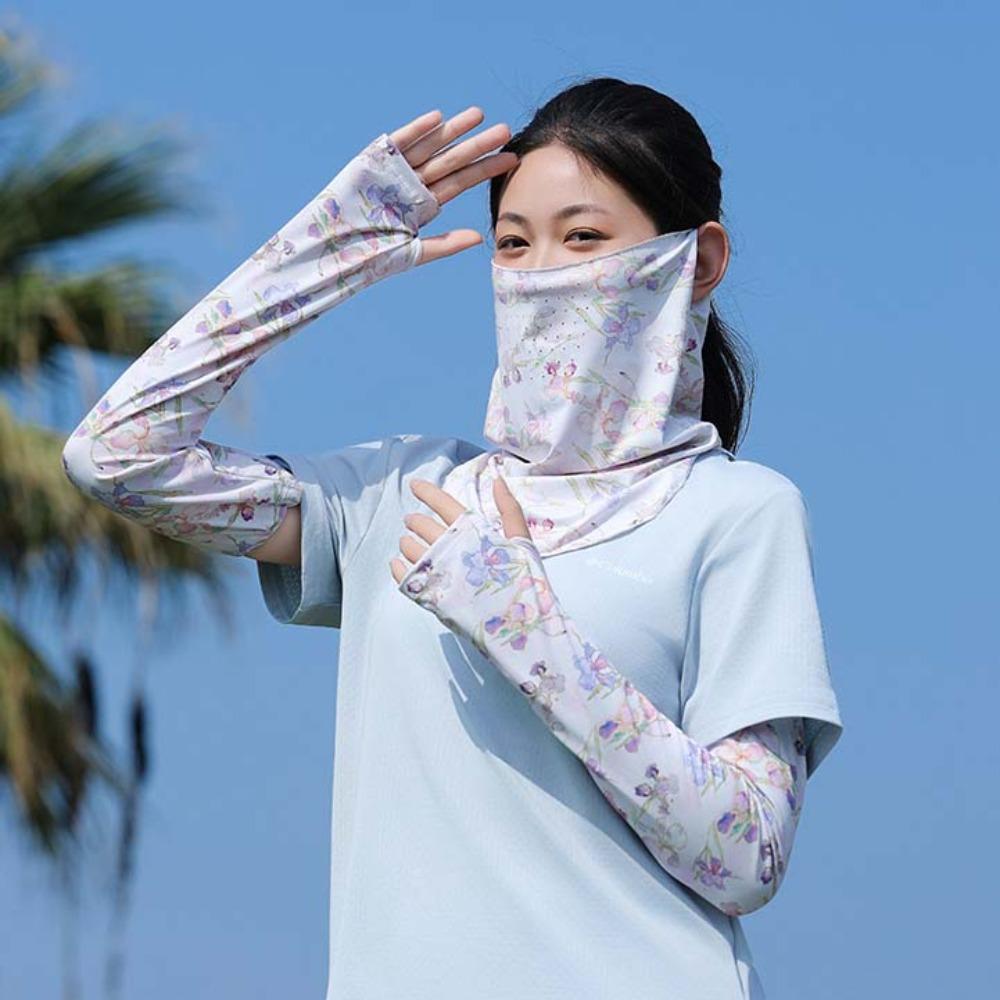 3pcs UPF50+ Floral Ice Silk Mask Quick Drying Sunshade Arm Cover Ice Silk Sunscreen Sleeves Fishing Style 1
3pcs UPF50+ Floral Ice Silk Mask Quick Drying Sunshade Arm Cover Ice Silk Sunscreen Sleeves Fishing Style 1