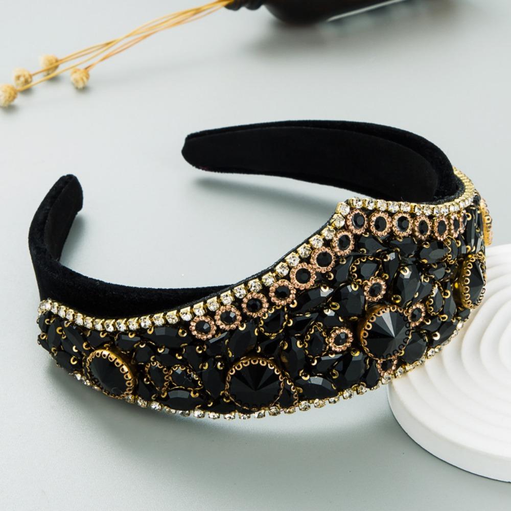 Colorful Crown Hairband Full Diamond Women Party Headwear Retro Hair Band Hoop Hair Accessories чорний
Colorful Crown Hairband Full Diamond Women Party Headwear Retro Hair Band Hoop Hair Accessories чорний