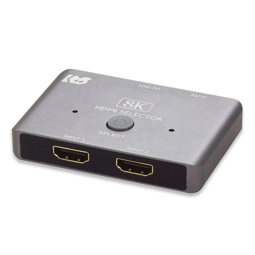 Ratoc System Compatible 2 Input 1 Output HDMI Switcher Black 8K60Hz/4K120Hz RS-HDSW21-8KA чорний
Ratoc System Compatible 2 Input 1 Output HDMI Switcher Black 8K60Hz/4K120Hz RS-HDSW21-8KA чорний