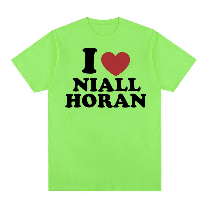 Футболки с графическим принтом «I Love Niall Horan», мужские и женские повседневные футболки из 100% хлопка с короткими рукавами, летняя модная футболка большого размера, топы
Футболки с графическим принтом «I Love Niall Horan», мужские и женские повседневные футболки из 100% хлопка с короткими рукавами, летняя модная футболка большого размера, топы